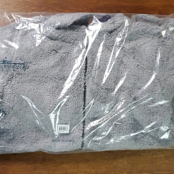 charles river, newport, full zip, fleece, jacket - Picture 8 of 8